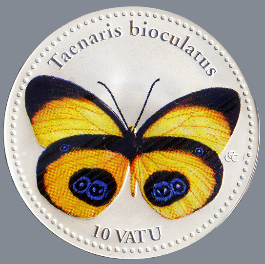 vanuatu  10 vtu coin butterfly2 email