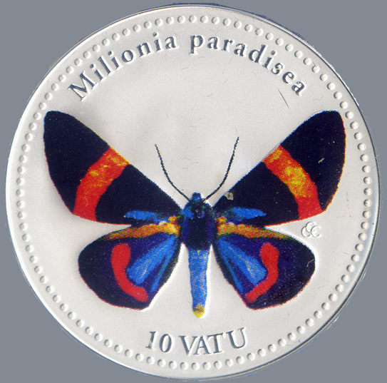 vanuatu  10 vtu coin butterfly3 email