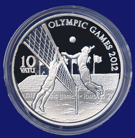 vanuatu  10 vtu coin olympics email